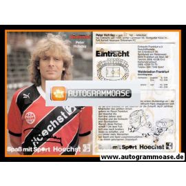Autogramm Fussball | Eintracht Frankfurt | 1988 | Peter HOBDAY