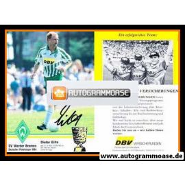 Autogramm Fussball | SV Werder Bremen | 1994 | Dieter EILTS