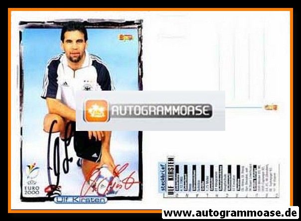 Autogramm Fussball | DFB | 2000 Bravo | Ulf KIRSTEN