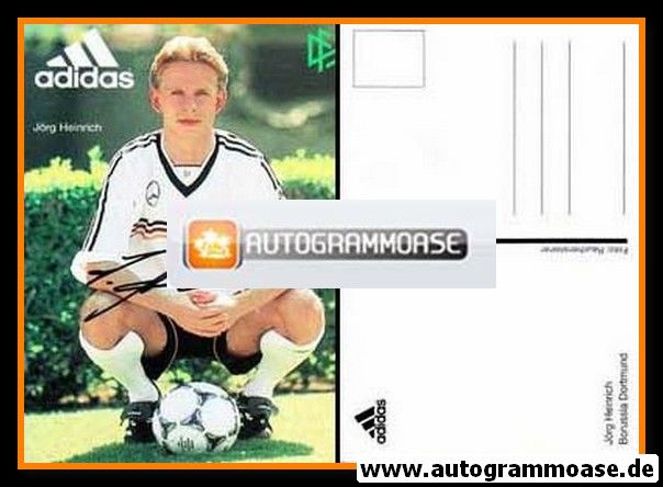 Autogramm Fussball | DFB | 1998 Adidas | Jörg HEINRICH (mit Name)