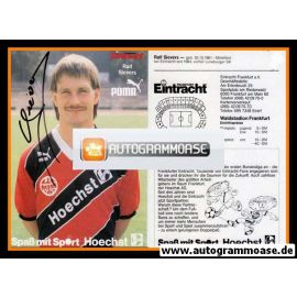 Autogramm Fussball | Eintracht Frankfurt | 1988 | Ralf SIEVERS