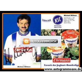 Autogramm Fussball | Karlsruher SC | 1996 | Michael WITTWER