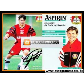 Autogramm Fussball | Bayer Leverkusen | 1997 | Jan HEINTZE