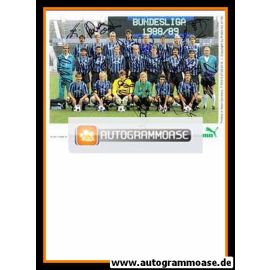 Mannschaftskarte Fussball | Stuttgarter Kickers | 1988 Puma + 20 AG