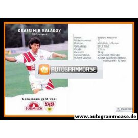 AK Fussball | VfB Stuttgart | 1995 | Krassimir BALAKOV
