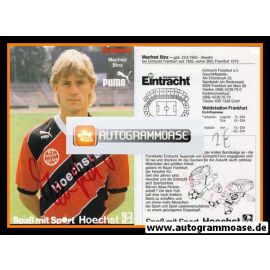 Autogramm Fussball | Eintracht Frankfurt | 1989 | Manfred BINZ
