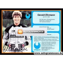 Autogramm Fussball | 1980er Uhlsport | Gerald EHRMANN (1. FC Kaiserslautern)