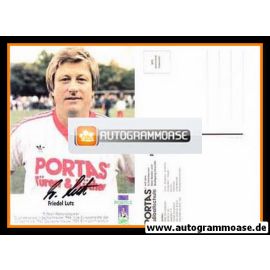 Autogramm Fussball | 1990er Portas | Friedel LUTZ (Portrait Color)