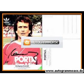Autogramm Fussball | 1980er Portas | Wolfgang OVERATH (Portrait Color)