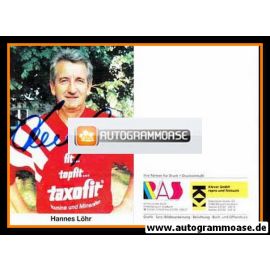 Autogramm Fussball | 2000er | Hannes LÖHR (Taxofit rot) 2