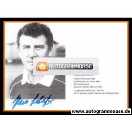 Autogramm Fussball | DFB | 1970er Retro | Hans SCHÄFER (Portrait SW Vita)
