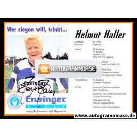 Autogramm Fussball | 2000er | Helmut HALLER (Portrait Color) Ensinger