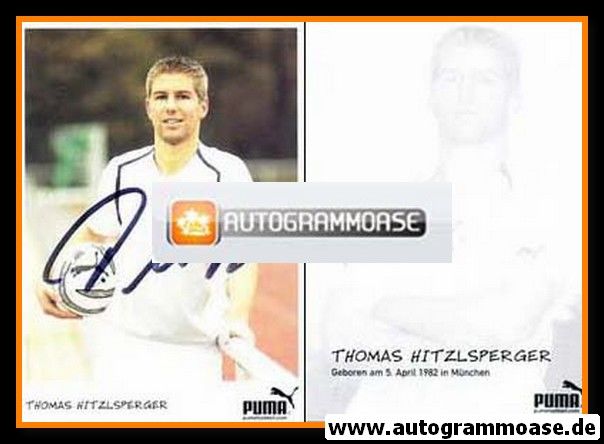 Autogramm Fussball | 2000er Puma | Thomas HITZLSPERGER (stehend)