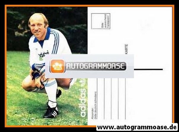 Autogramm Fussball | DFB | 1970er Adidas | Uwe SEELER (sitzend Color)