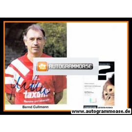 Autogramm Fussball | 1990er | Bernd CULLMANN (Portrait Color) Taxofit rot 2