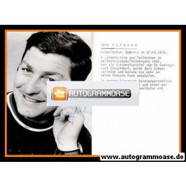 Autogramm Fussball | DFB | 1960er Foto | Gerd HARPERS (Portrait SW)