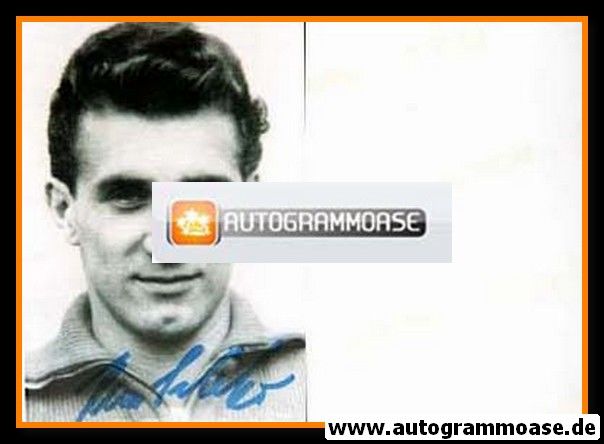Autogramm Fussball | DFB | 1950er Foto | Hans SCHÄFER (Portrait SW) 1