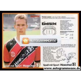 Autogramm Fussball | Eintracht Frankfurt | 1989 | Thomas LASSER