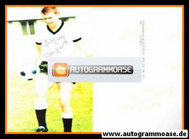Autogramm Fussball | 1970er Foto | Jürgen WINGERT