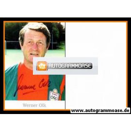 Autogramm Fussball | 1990er | Werner OLK (Portrait Color) Marokko