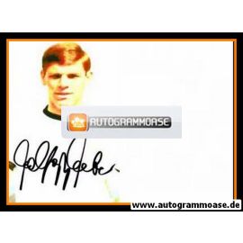 Autogramm Fussball | DFB | 1960er Retro | Wolfgang WEBER (Portrait Color)