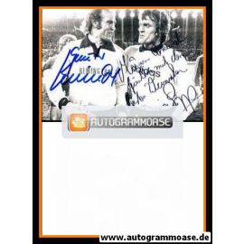 SEPP MAIER BAYERN München signed signiert Autogramm auf 20x28 Foto + AK