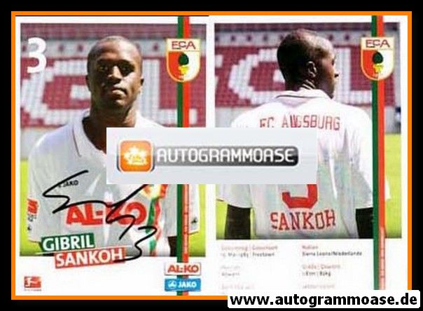 Autogramm Fussball | FC Augsburg | 2011 | Gibril SANKOH