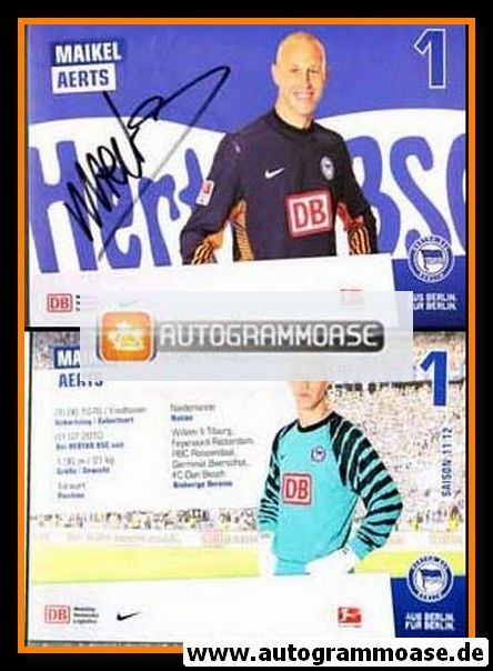 Autogramm Fussball | Hertha BSC Berlin | 2011 | Maikel AERTS