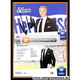 Autogramm Fussball | Hertha BSC Berlin | 2011 | Nello DI MARTINO