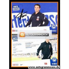 Autogramm Fussball | Hertha BSC Berlin | 2011 | Ante COVIC