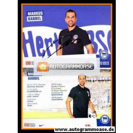 Autogramm Fussball | Hertha BSC Berlin | 2011 | Markus BABBEL