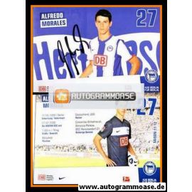 Autogramm Fussball | Hertha BSC Berlin | 2011 | Alfredo MORALES