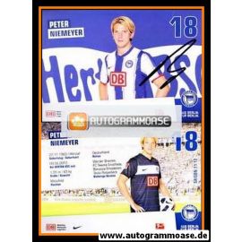 Autogramm Fussball | Hertha BSC Berlin | 2011 | Peter NIEMEYER