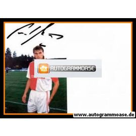 Autogramm Fussball | Slavia Prag | 1990er Foto | Jiri NOVOTNY