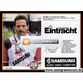 Autogramm Fussball | Eintracht Frankfurt | 1991 | Uwe BEIN
