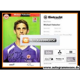 Autogramm Fussball | Eintracht Frankfurt | 2006 | Michael FABACHER