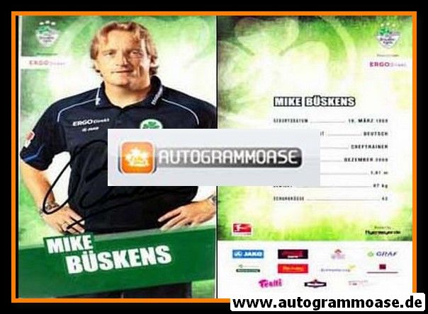 Autogramm Fussball | SpVgg Greuther Fürth | 2011 | Michael BÜSKENS