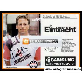 Autogramm Fussball | Eintracht Frankfurt | 1991 | Uwe BINDEWALD