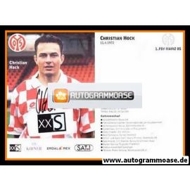 Autogramm Fussball | FSV Mainz 05 | 1996 | Christian HOCK