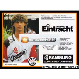 Autogramm Fussball | Eintracht Frankfurt | 1991 | Ralf FALKENMAYER