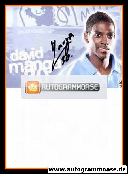 Autogramm Fussball | TSV 1860 München II | 2009 | David MANGA