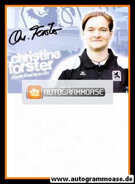 Autogramm Fussball | TSV 1860 München II | 2009 | Christine FORSTER