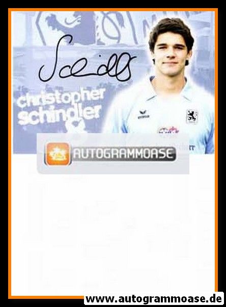 Autogramm Fussball | TSV 1860 München II | 2009 | Christopher SCHINDLER