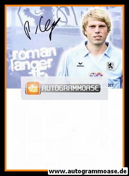 Autogramm Fussball | TSV 1860 München II | 2009 | Roman LANGER