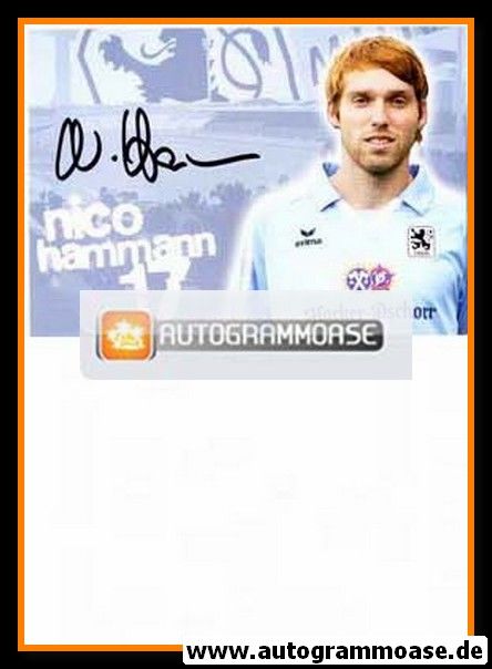 Autogramm Fussball | TSV 1860 München II | 2009 | Nico HAMMANN