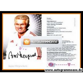 Autogramm Fussball | FC Bayern München | 2011 Druck | Jupp HEYNCKES