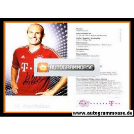 Autogramm Fussball | FC Bayern München | 2011 Druck | Arjen ROBBEN