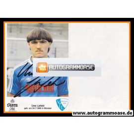 Autogramm Fussball | VfL Bochum | 1985 | Uwe LEIFELD