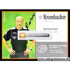 Autogramm Fussball | Sportfreunde Siegen | 2004 | Gerhard NOLL