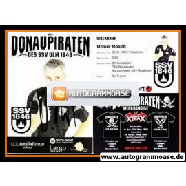 Autogramm Fussball | SSV Ulm 1846 | 2008 | Otmar RÖSCH